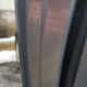 Rear driver’s side door edge.